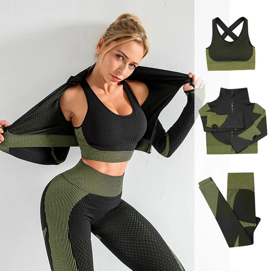 Women Gym Workout Suit